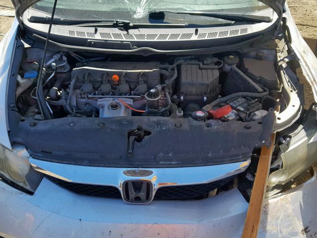2HGFA15609H500471 - 2009 HONDA CIVIC LX-S Gümüş foto 7