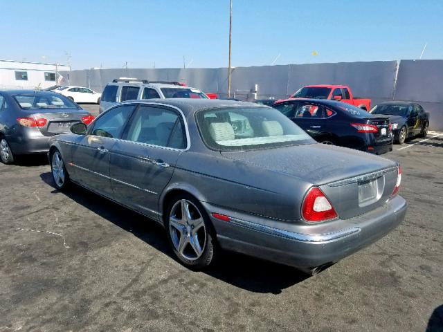 SAJWA79C45SG49555 - 2005 JAGUAR XJ8 L GRAY photo 3