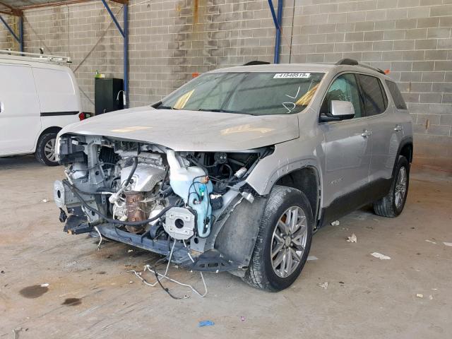 1GKKNLLA2HZ247015 - 2017 GMC ACADIA SLE SILVER photo 2