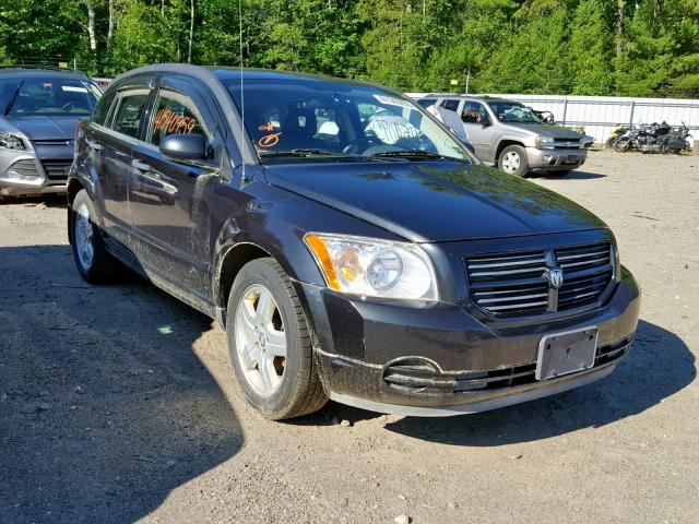 1B3HB28B18D684075 - 2008 DODGE CALIBER BLACK photo 1