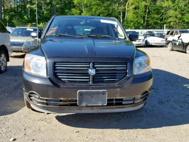 1B3HB28B18D684075 - 2008 DODGE CALIBER BLACK photo 9