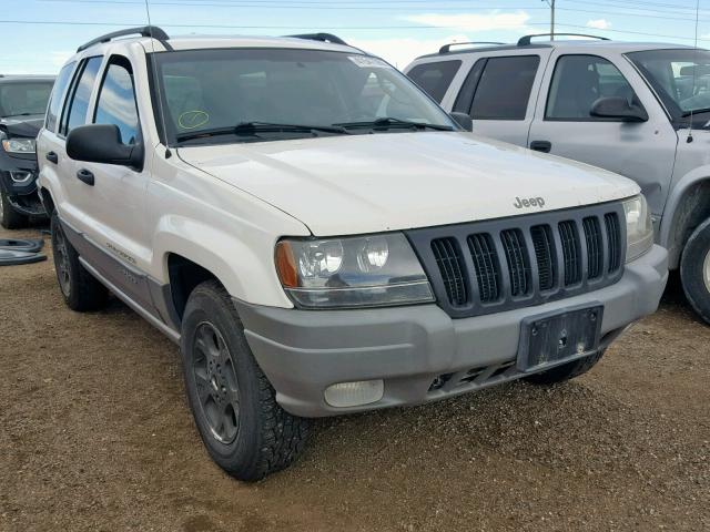 1J4GW38S12C233126 - 2002 JEEP GRAND CHER WHITE photo 1