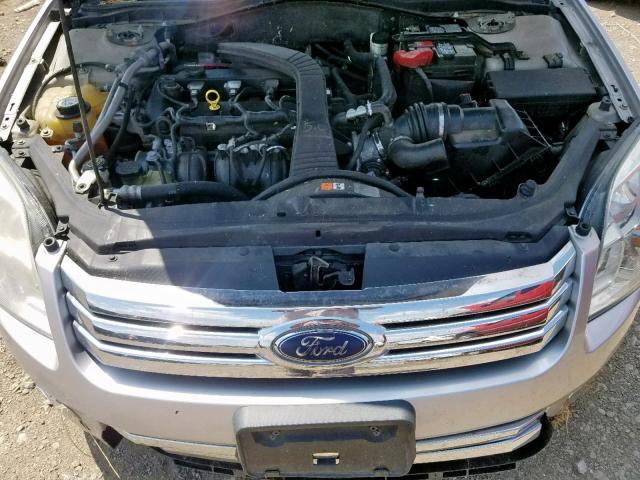 3FAHP08Z77R235190 - 2007 FORD FUSION SEL SILVER photo 7