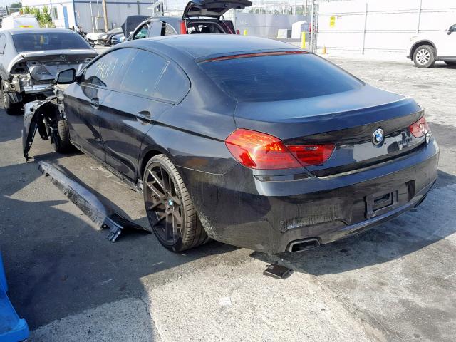 WBA6B2C51FD798997 - 2015 BMW 650 I BLACK photo 3