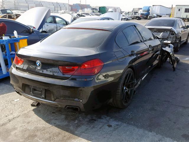 WBA6B2C51FD798997 - 2015 BMW 650 I BLACK photo 4