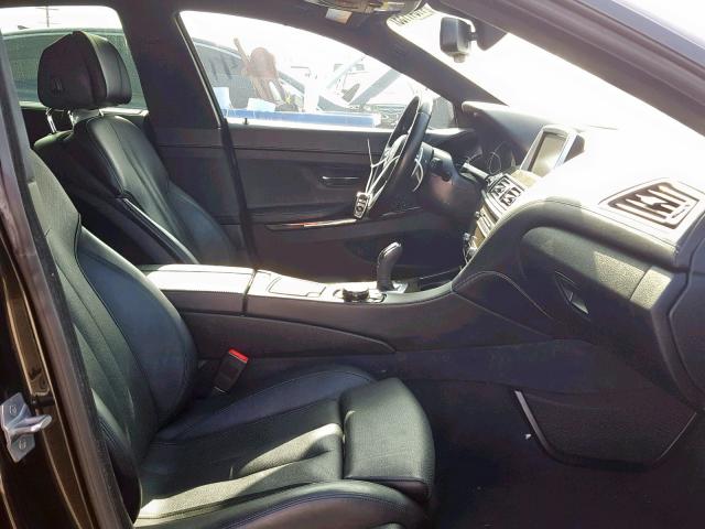 WBA6B2C51FD798997 - 2015 BMW 650 I BLACK photo 5