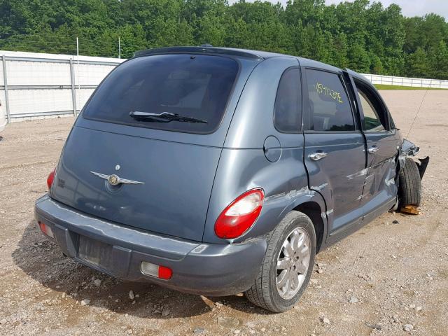 3A8FY58B66T273986 - 2006 CHRYSLER PT CRUISER BLUE photo 4