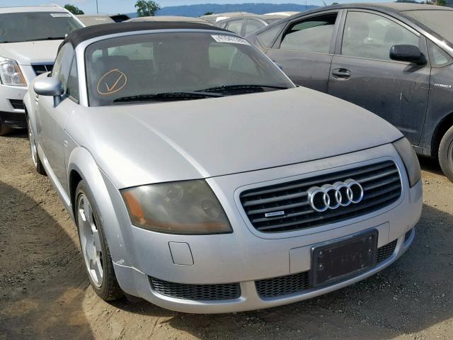 TRUUT28N211007621 - 2001 AUDI TT QUATTRO SILVER photo 1