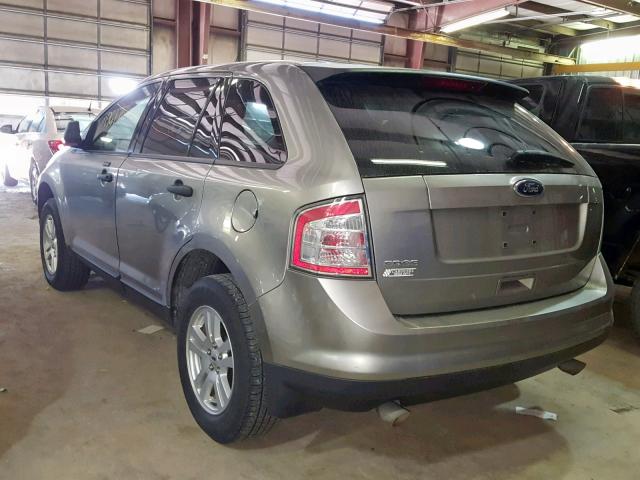 2FMDK36C68BA64807 - 2008 FORD EDGE SE GRAY photo 3