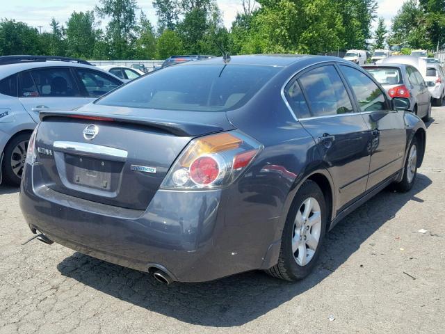 1N4CL21E48C207534 - 2008 NISSAN ALTIMA HYB CHARCOAL photo 4