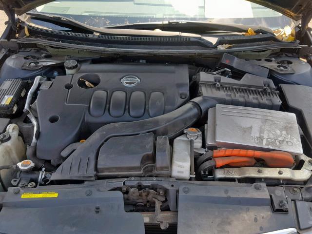 1N4CL21E48C207534 - 2008 NISSAN ALTIMA HYB CHARCOAL photo 7