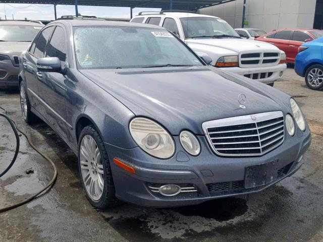 WDBUF72X37B013955 - 2007 MERCEDES-BENZ E 550 GRAY photo 1