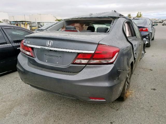 19XFB2F94DE267967 - 2013 HONDA CIVIC EXL 灰色 照片 4