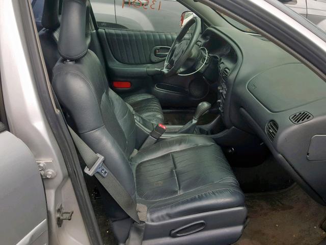 1G2WP52K41F214414 - 2001 PONTIAC GRAND PRIX SILVER photo 5