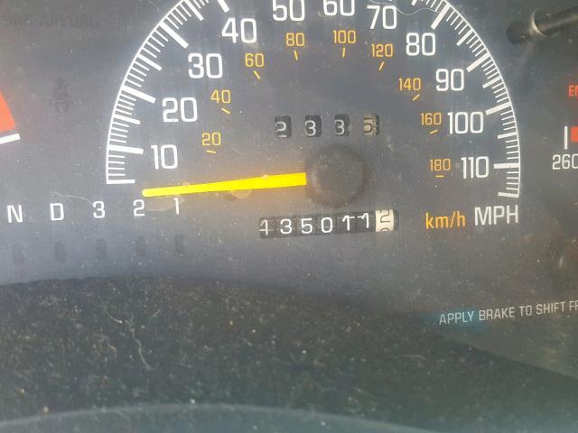 1G2WP52K41F214414 - 2001 PONTIAC GRAND PRIX SILVER photo 8