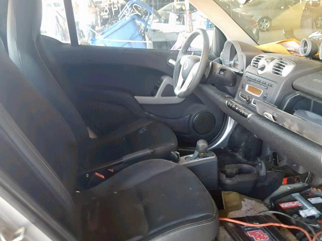 WMEEK31X89K211690 - 2009 SMART FORTWO PAS 银色 照片 5