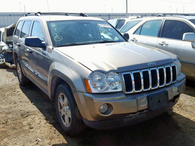 1J4GR48K15C713006 - 2005 JEEP GRAND CHER BEIGE photo 1