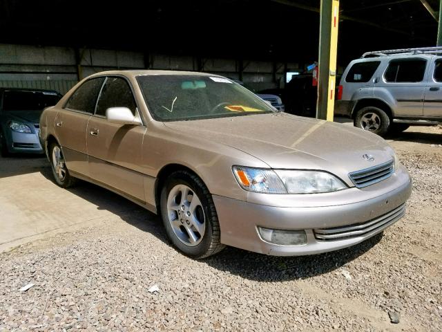 JT8BF28G8Y5087681 - 2000 LEXUS ES 300 BEIGE photo 1