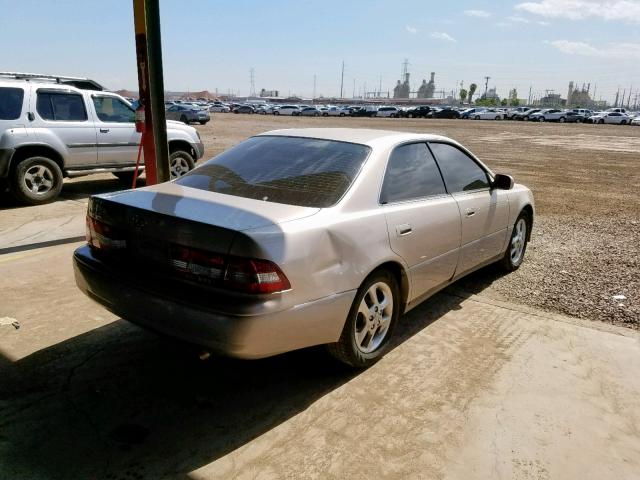 JT8BF28G8Y5087681 - 2000 LEXUS ES 300 BEIGE photo 4