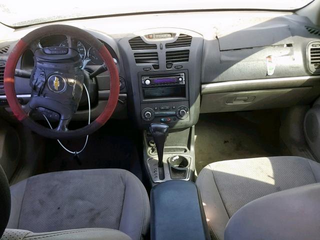1G1ZU53896F299092 - 2006 CHEVROLET MALIBU LTZ შავი ფოტო 9