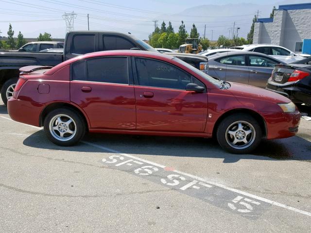 1G8AJ52FX5Z129747 - 2005 SATURN ION LEVEL RED photo 9