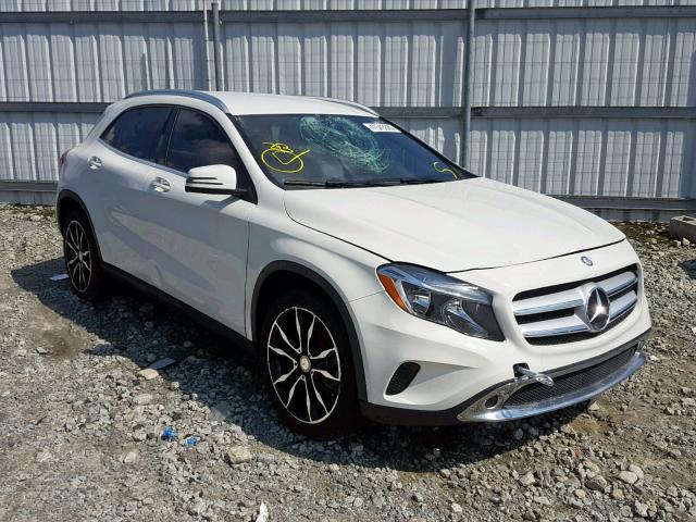 WDCTG4EB0GJ200983 - 2016 MERCEDES-BENZ GLA 250 WHITE photo 1