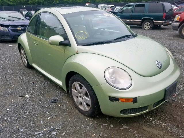 3VWRW31C07M514032 - 2007 VOLKSWAGEN NEW BEETLE მწვანე ფოტო 1