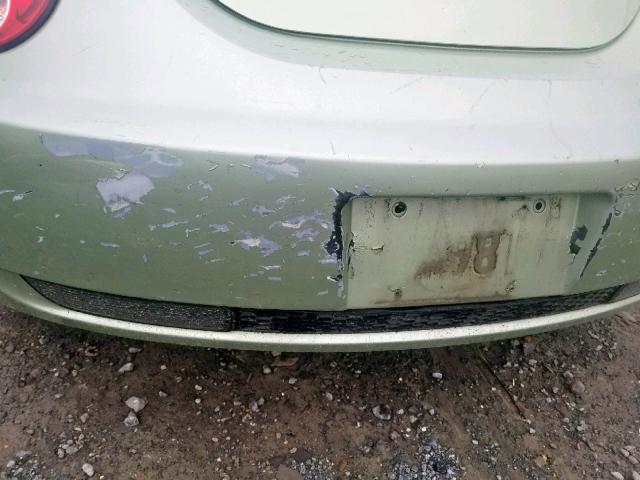 3VWRW31C07M514032 - 2007 VOLKSWAGEN NEW BEETLE მწვანე ფოტო 9
