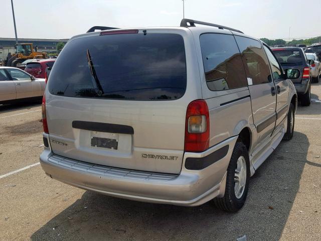 1GBDV13E35D150026 - 2005 CHEVROLET VENTURE IN GRAY photo 4