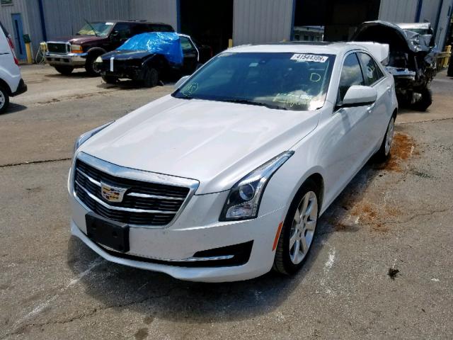 1G6AA5RA0G0118699 - 2016 CADILLAC ATS WHITE photo 2