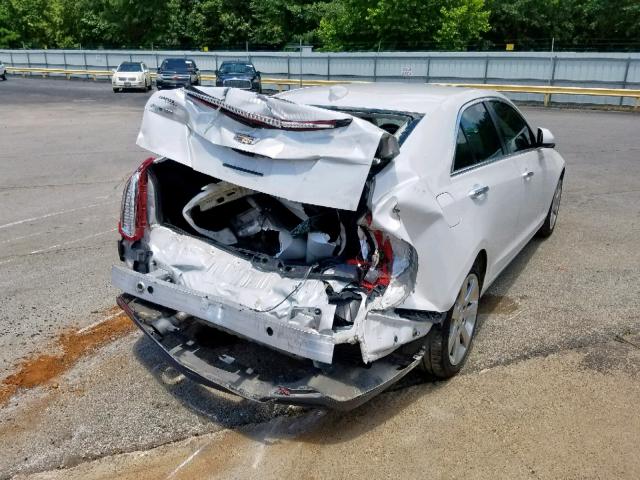 1G6AA5RA0G0118699 - 2016 CADILLAC ATS WHITE photo 4