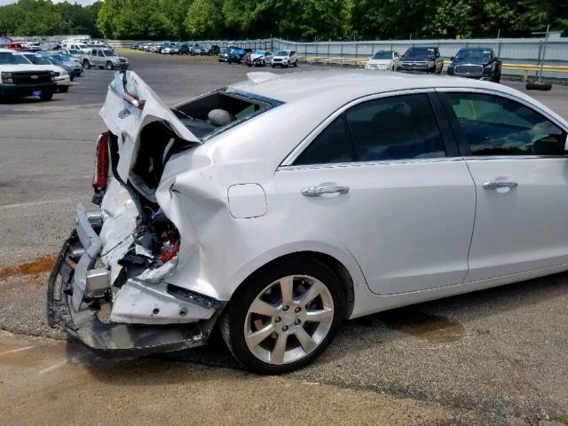 1G6AA5RA0G0118699 - 2016 CADILLAC ATS WHITE photo 9