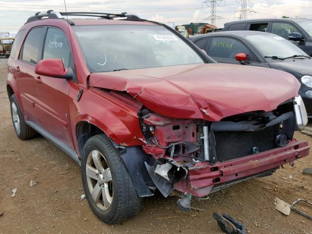 2CKDL63F266134089 - 2006 PONTIAC TORRENT RED photo 1