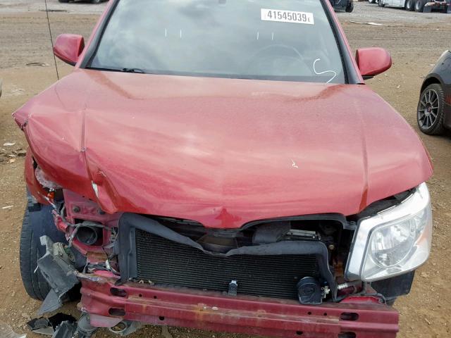 2CKDL63F266134089 - 2006 PONTIAC TORRENT RED photo 7