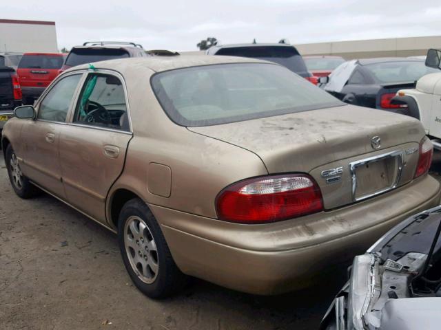 1YVGF22CX15233074 - 2001 MAZDA 626 ES GOLD photo 3