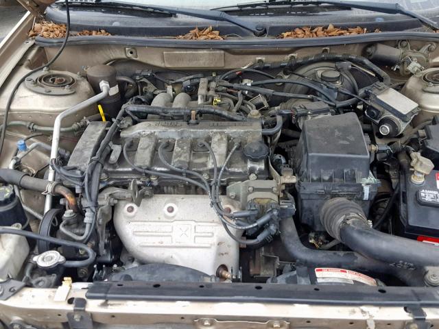 1YVGF22CX15233074 - 2001 MAZDA 626 ES GOLD photo 7