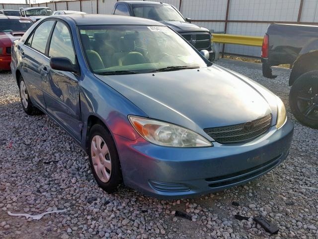 4T1BE32K83U710279 - 2003 TOYOTA CAMRY LE BLUE photo 1