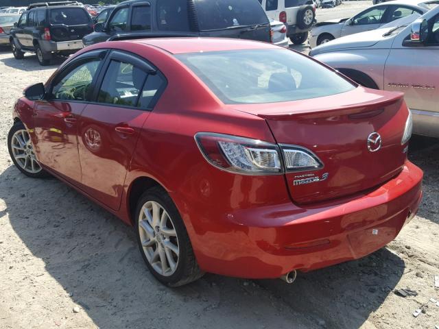 JM1BL1V97C1684296 - 2012 MAZDA 3 S RED photo 3