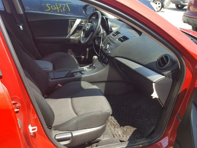 JM1BL1V97C1684296 - 2012 MAZDA 3 S RED photo 5