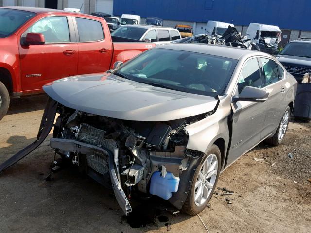 2G1105S34J9103771 - 2018 CHEVROLET IMPALA LT TAN photo 2