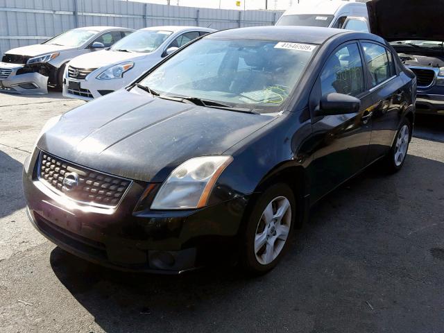 3N1AB61E67L631072 - 2007 NISSAN SENTRA 2.0 BLACK photo 2