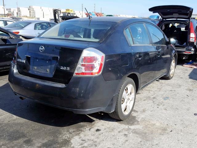 3N1AB61E67L631072 - 2007 NISSAN SENTRA 2.0 BLACK photo 4