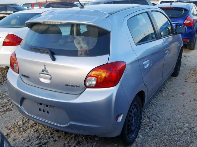 ML32A3HJ3FH041644 - 2015 MITSUBISHI MIRAGE DE SILVER photo 4