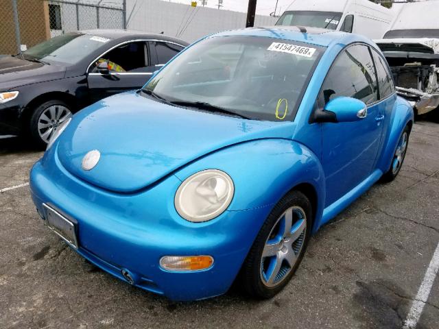 3VWGK31C94M420097 - 2004 VOLKSWAGEN NEW BEETLE ლურჯი ფოტო 2