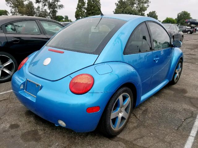 3VWGK31C94M420097 - 2004 VOLKSWAGEN NEW BEETLE ლურჯი ფოტო 4