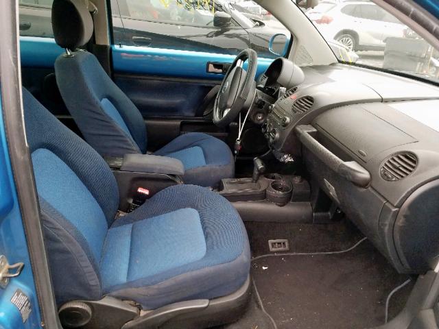 3VWGK31C94M420097 - 2004 VOLKSWAGEN NEW BEETLE ლურჯი ფოტო 5