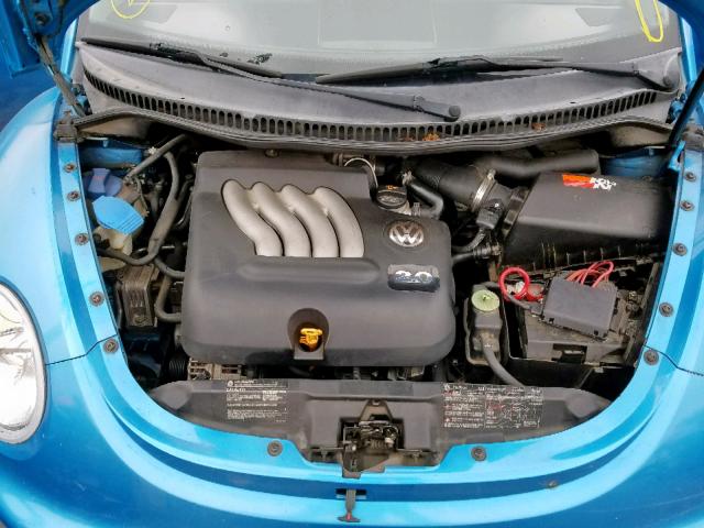 3VWGK31C94M420097 - 2004 VOLKSWAGEN NEW BEETLE ლურჯი ფოტო 7