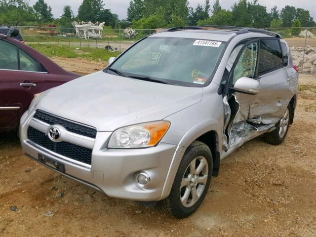 2T3DF4DV1BW089122 - 2011 TOYOTA RAV4 LIMIT SILVER photo 2