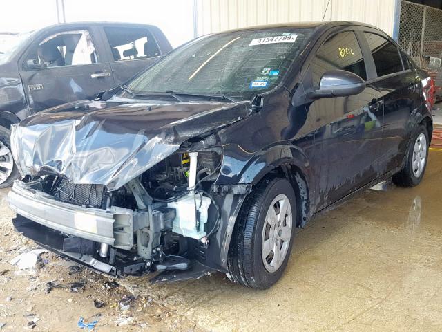1G1JA5SH1F4205838 - 2015 CHEVROLET SONIC LS BLACK photo 2