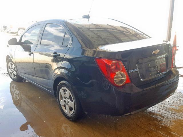 1G1JA5SH1F4205838 - 2015 CHEVROLET SONIC LS BLACK photo 3